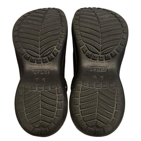 CROCS Classic Crush Platform Clogs Women’s Sz8 - Picture 8 of 10